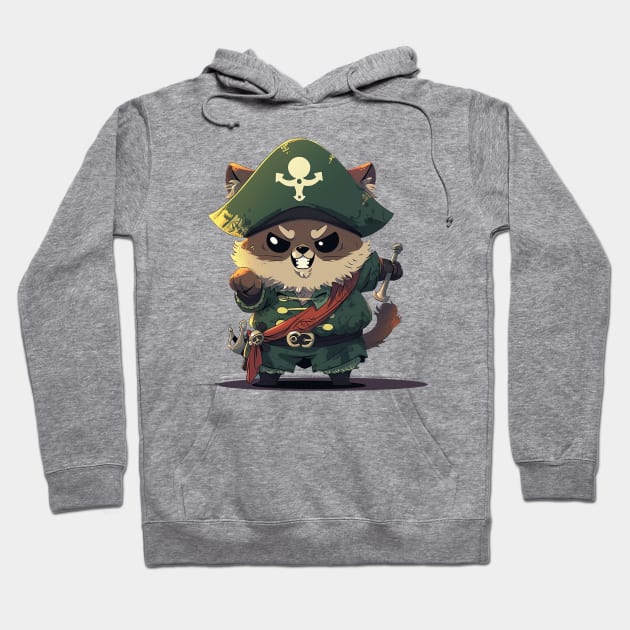 cute pirate Hoodie by piratesnow